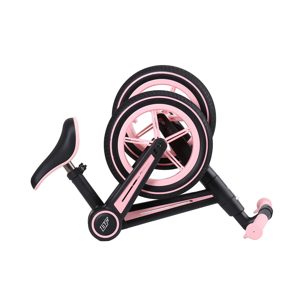 Be Fun Wheels Foldable Children's Balance Bike - Blossom Pink - Image 3