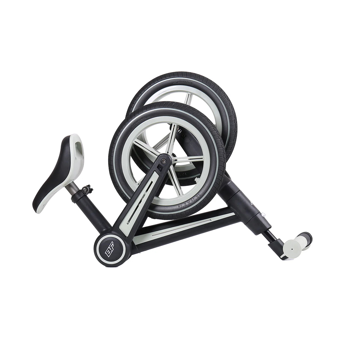 Be Fun Wheels Foldable Children's Balance Bike - Everglade Grey - Image 3