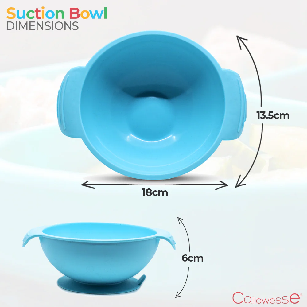 Callowesse Silicone Suction Bowl - Green - Image 10