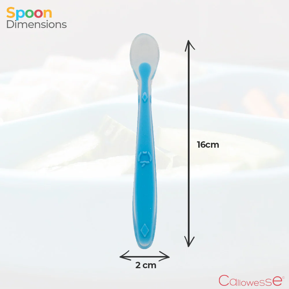 Callowesse Silicone Weaning Spoon – Green - Image 5