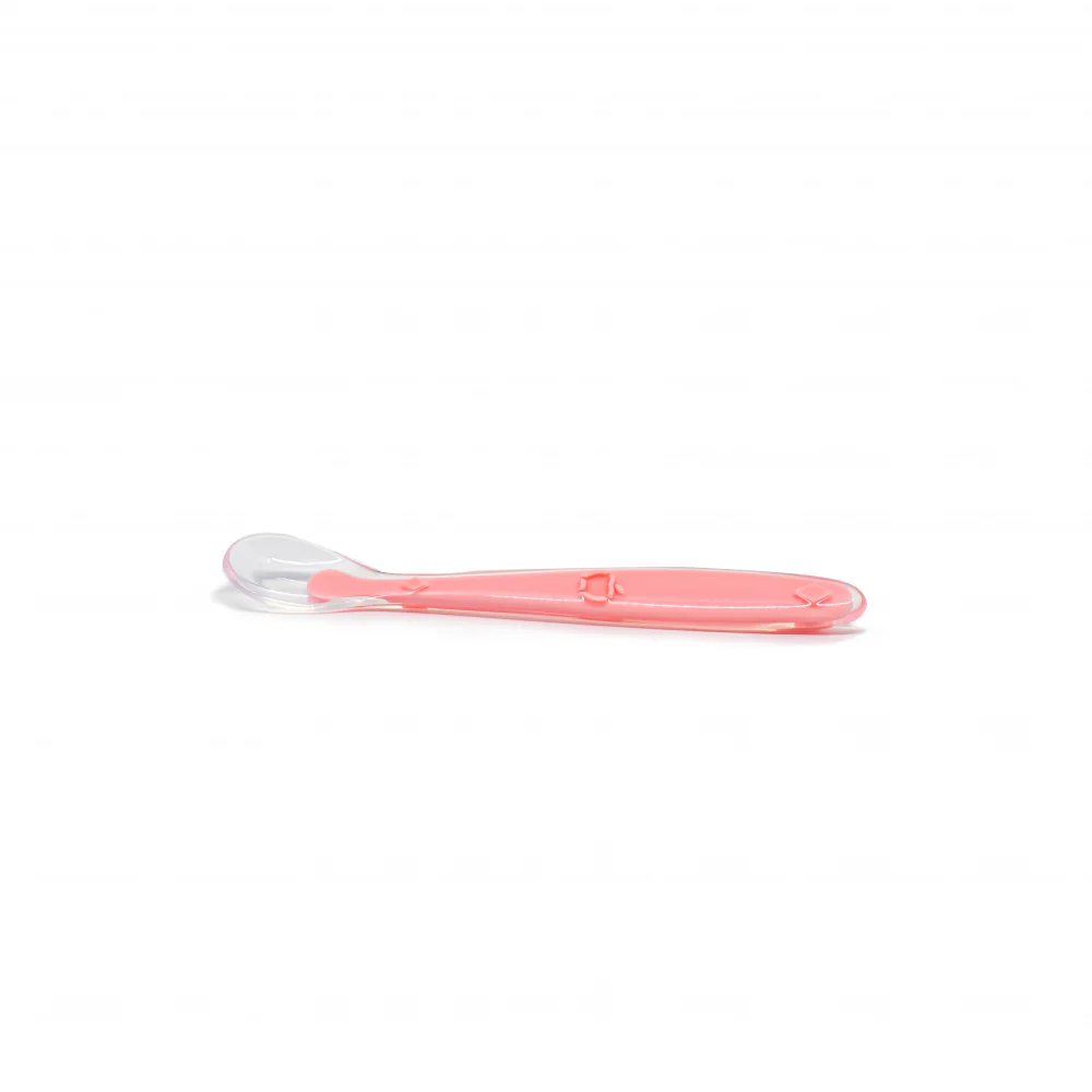 Callowesse Silicone Weaning Spoon – Pink - Image 2