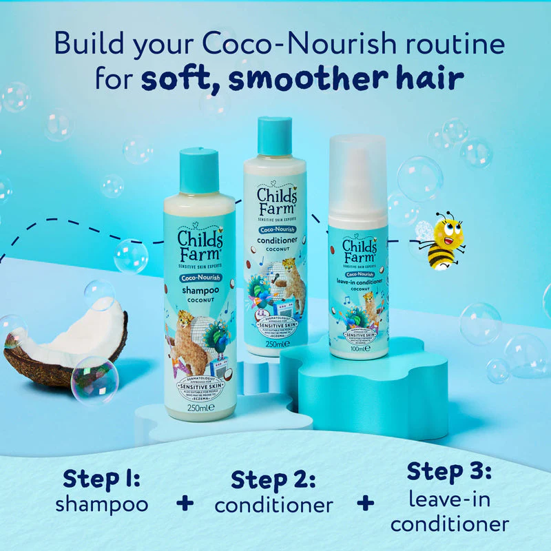 Child's Farm Coco Nourish Leave In Conditioner 100ml - Image 6