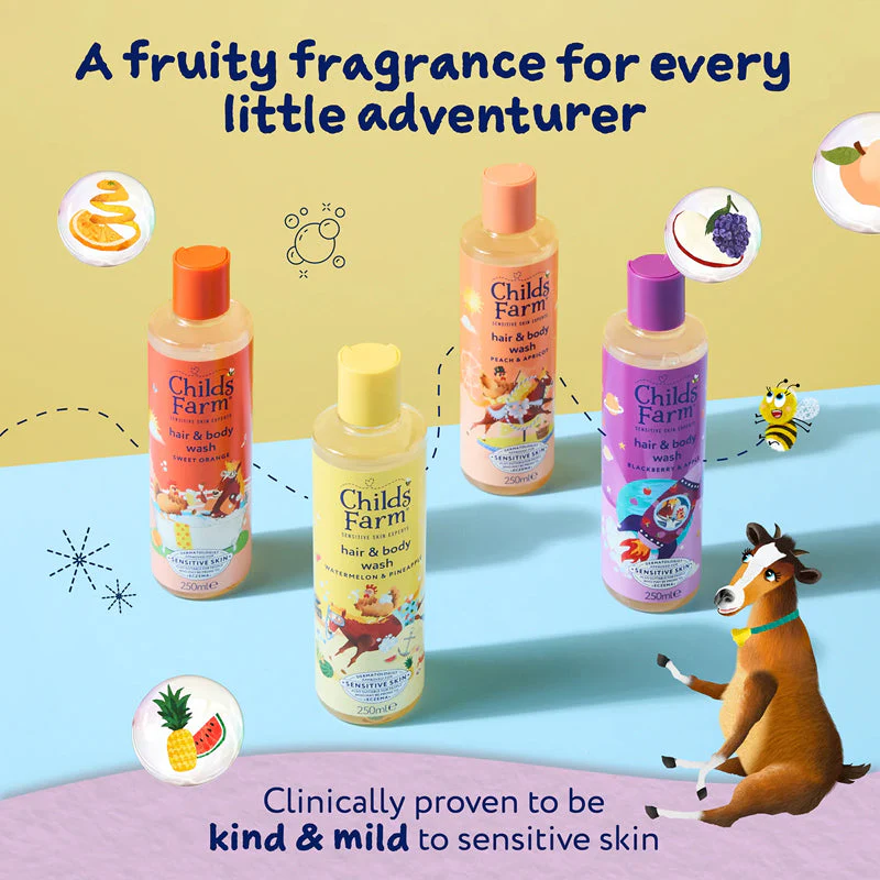 Child's Farm Hair & Bodywash Blackberry & Apple 500ml - Image 6