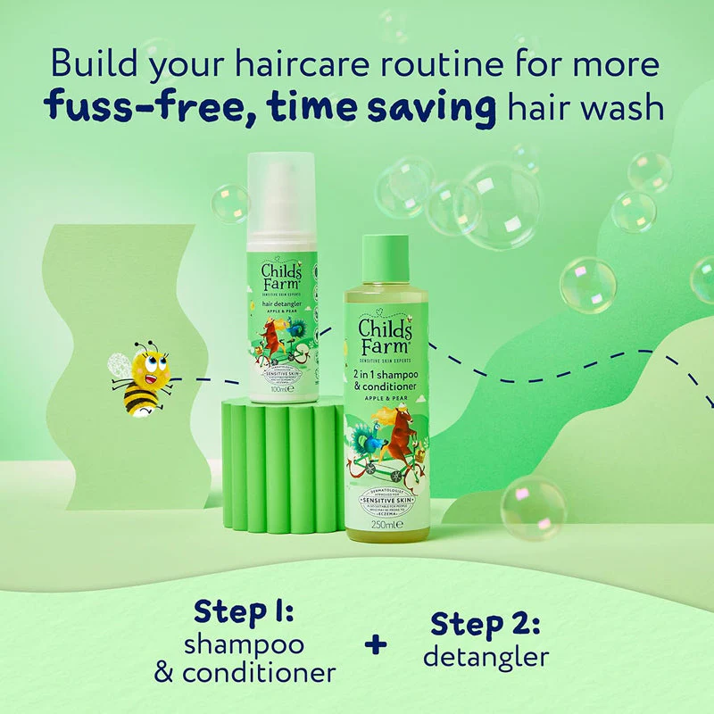 Child's Farm Shampoo & Conditioner Apple - Image 6