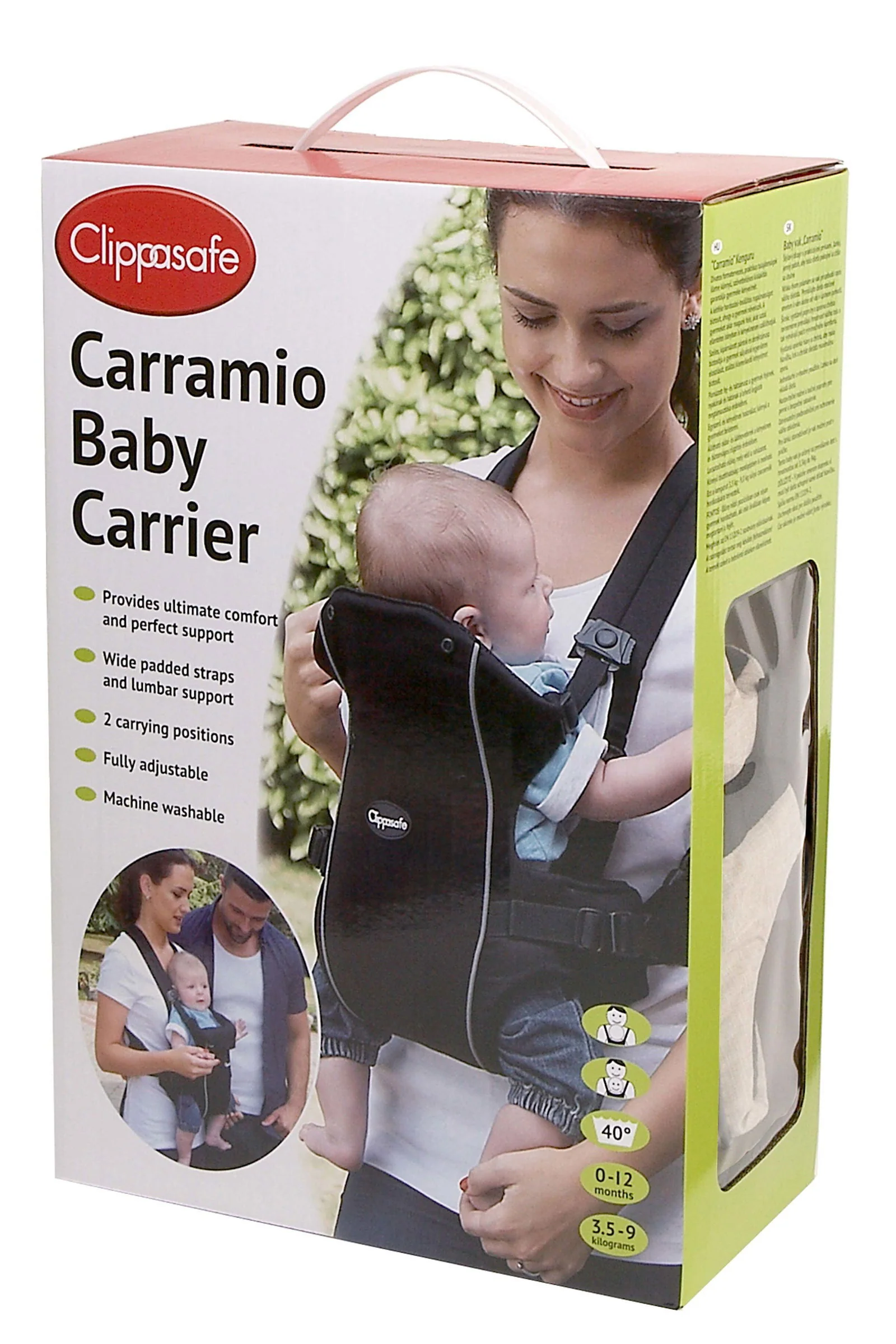 Clippasafe Carramio 2 Position Baby Carrier - Image 2