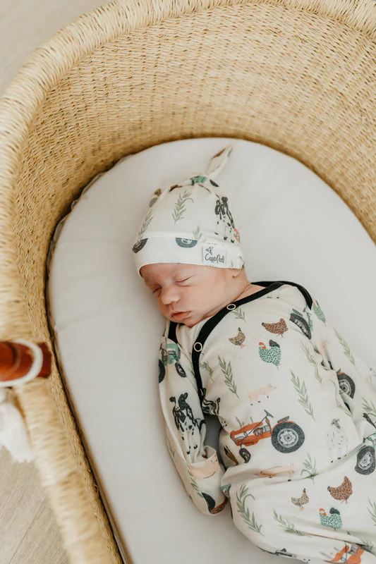 Copper Pearl Newborn Gown Jo - Image 5