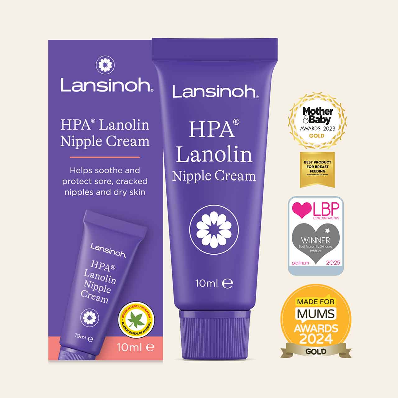 Lansinoh Lanolin Nipple Cream 10mls - Image 2