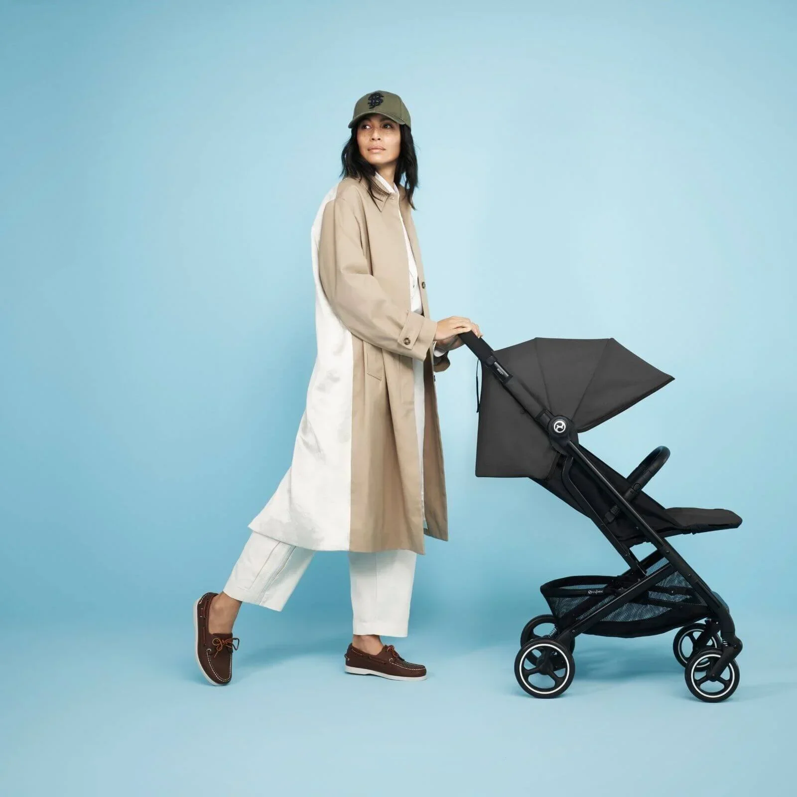 Cybex Beezy Compact Travel Pushchair - Fog Grey - Image 7