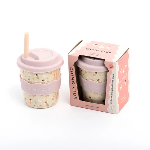 Fairy Chino Cup 8oz (STRAW INCLUDED) (SALE) - Image 2