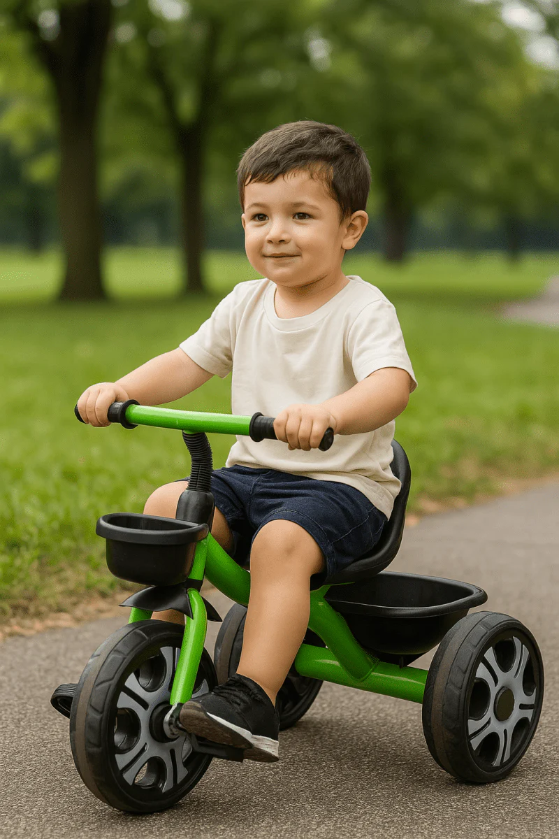 Foryourlittleone Venture Trike - Green (18 months - 6 years) - Image 3
