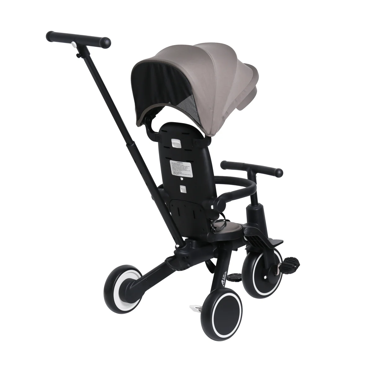 Foryourlittleone Xplor 6 in 1 Foldable Trike - Grey Olive (10m-4y) - Image 16