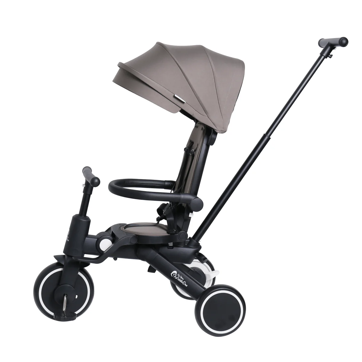 Foryourlittleone Xplor 6 in 1 Foldable Trike - Grey Olive (10m-4y) - Image 17
