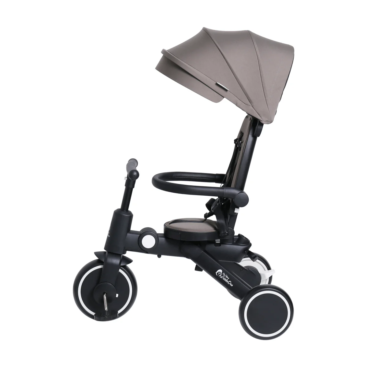 Foryourlittleone Xplor 6 in 1 Foldable Trike - Grey Olive (10m-4y) - Image 26