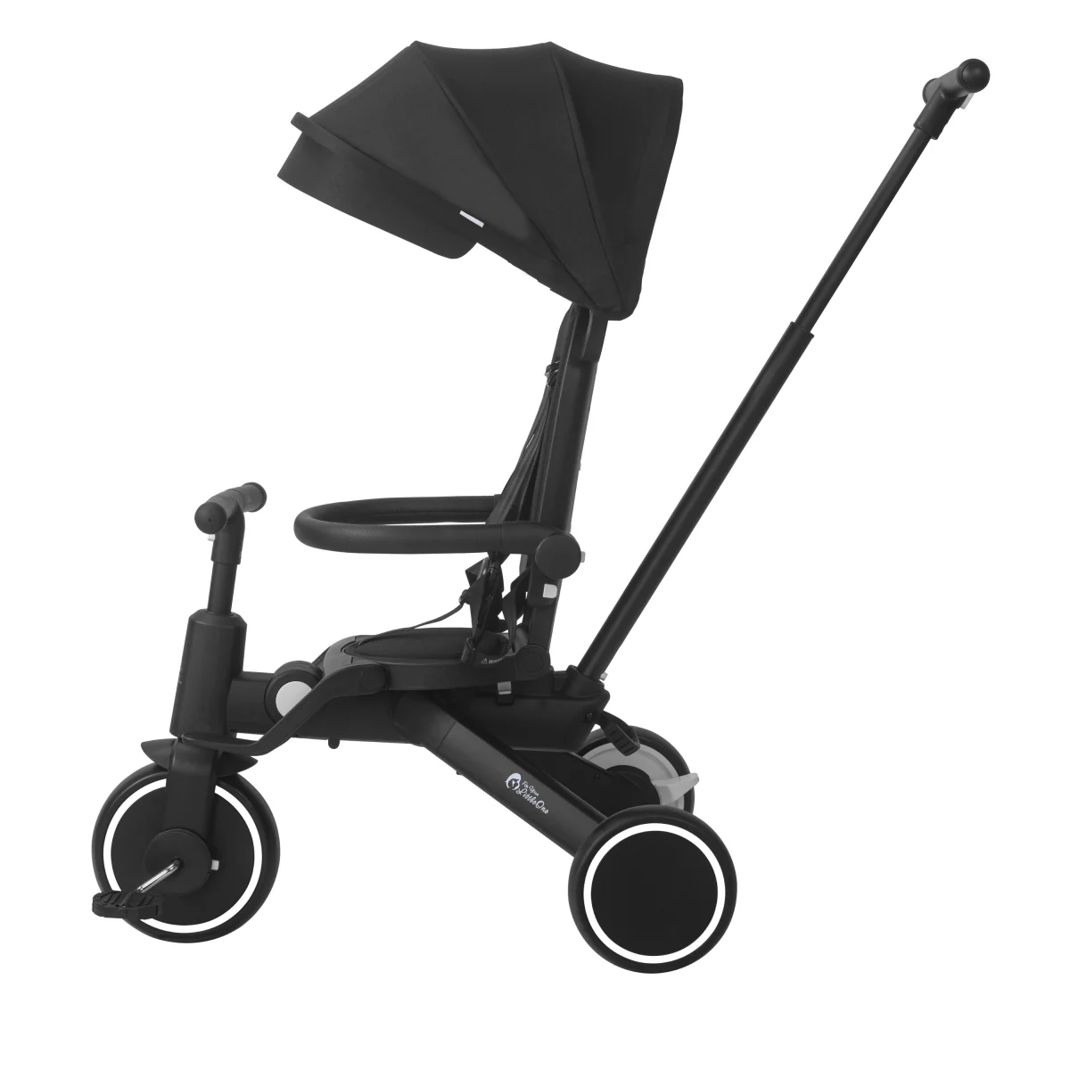 Foryourlittleone Xplor 6 in 1 Foldable Trike - Jet Black (10m-4y) - Image 11