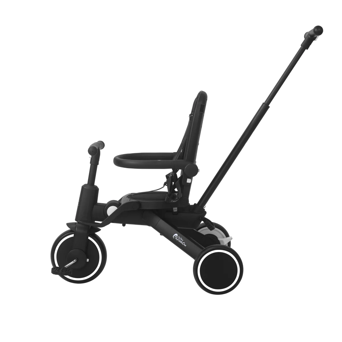 Foryourlittleone Xplor 6 in 1 Foldable Trike - Jet Black (10m-4y) - Image 15