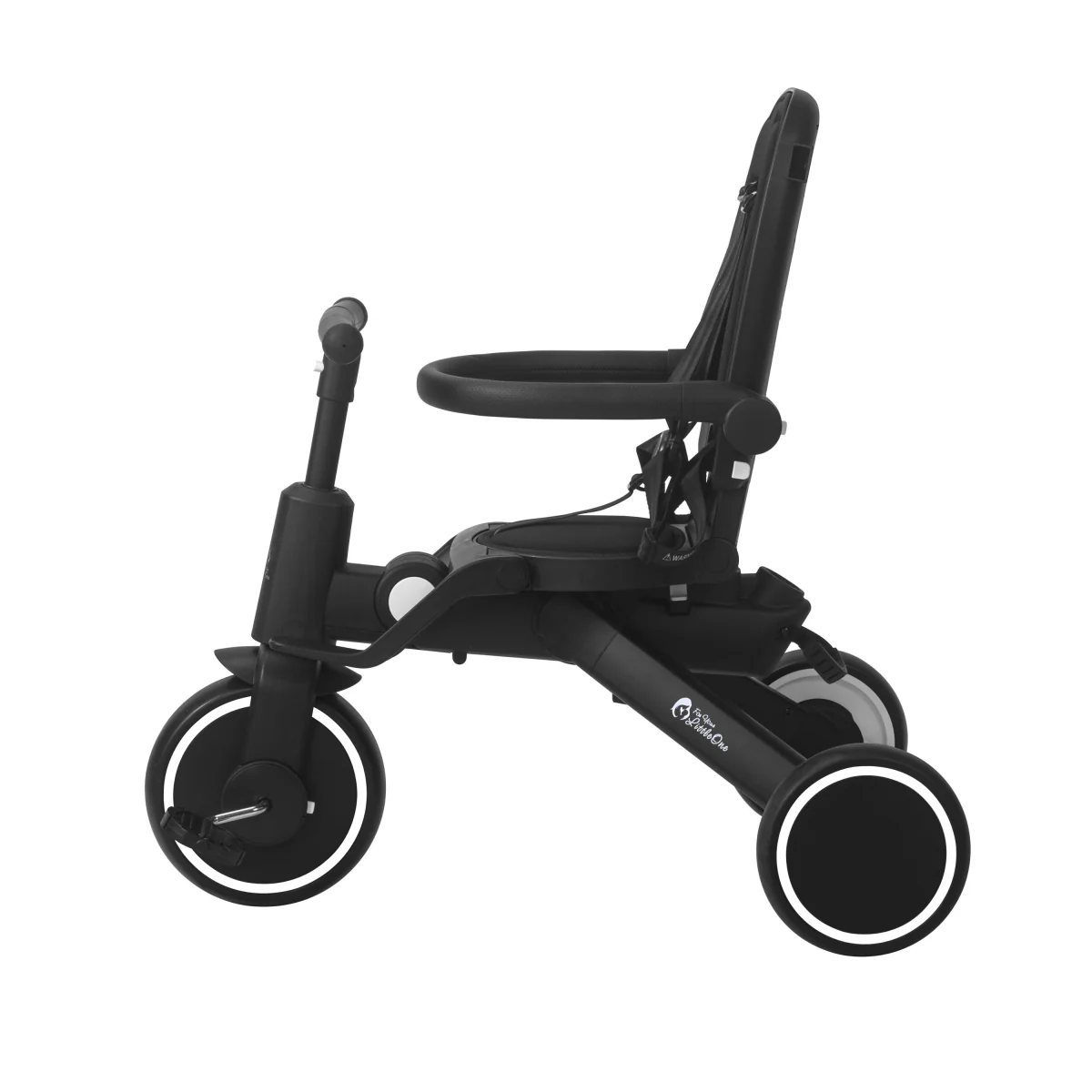 Foryourlittleone Xplor 6 in 1 Foldable Trike - Jet Black (10m-4y) - Image 19