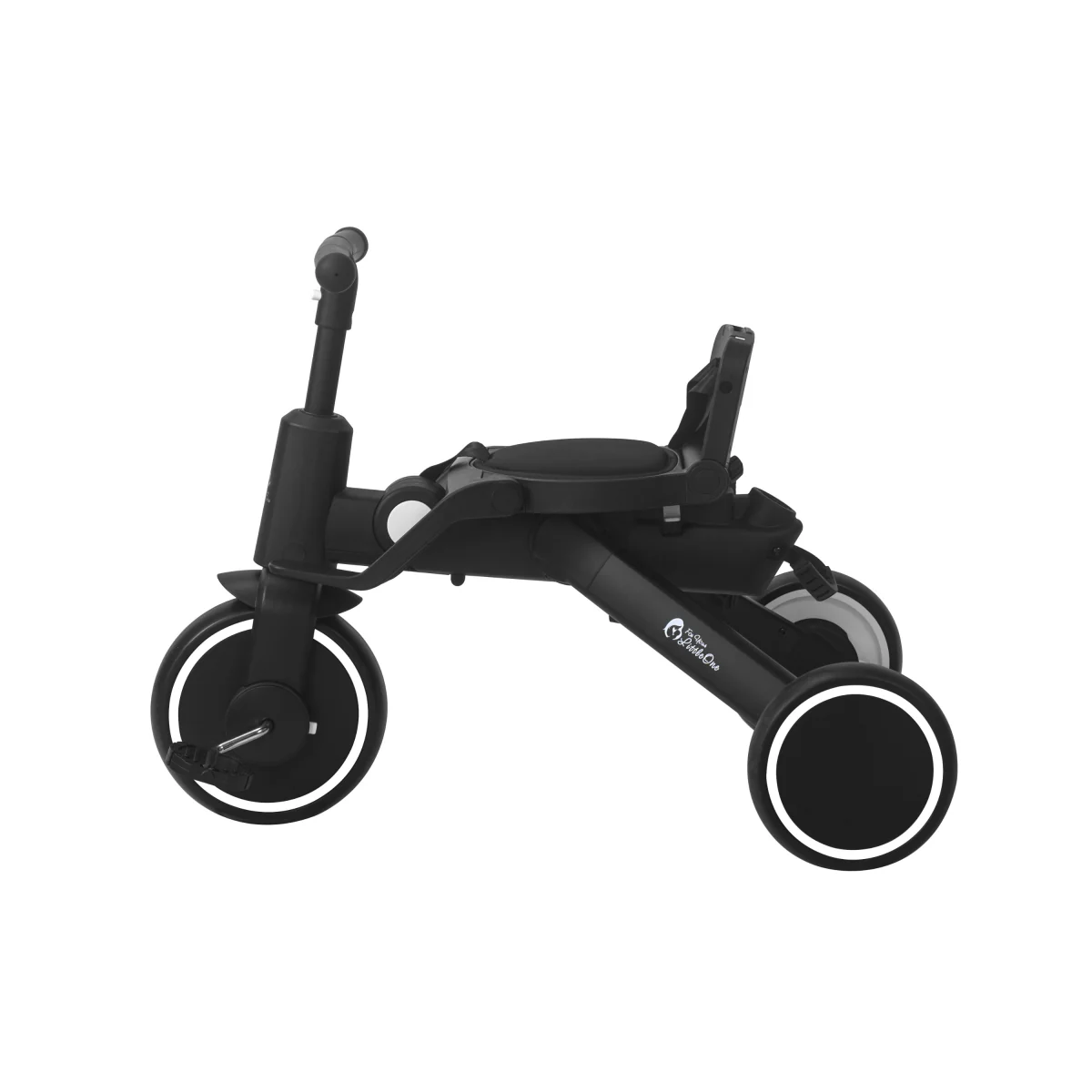 Foryourlittleone Xplor 6 in 1 Foldable Trike - Jet Black (10m-4y) - Image 22