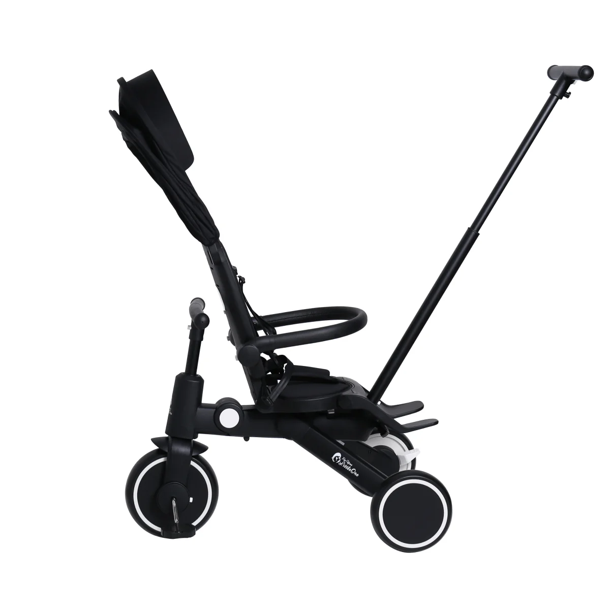 Foryourlittleone Xplor 6 in 1 Foldable Trike - Jet Black (10m-4y) - Image 26