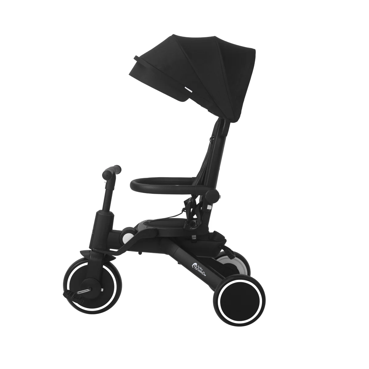 Foryourlittleone Xplor Ultimate 6 in 1 Foldable Trike - Jet Black (10m-4y) - Image 17
