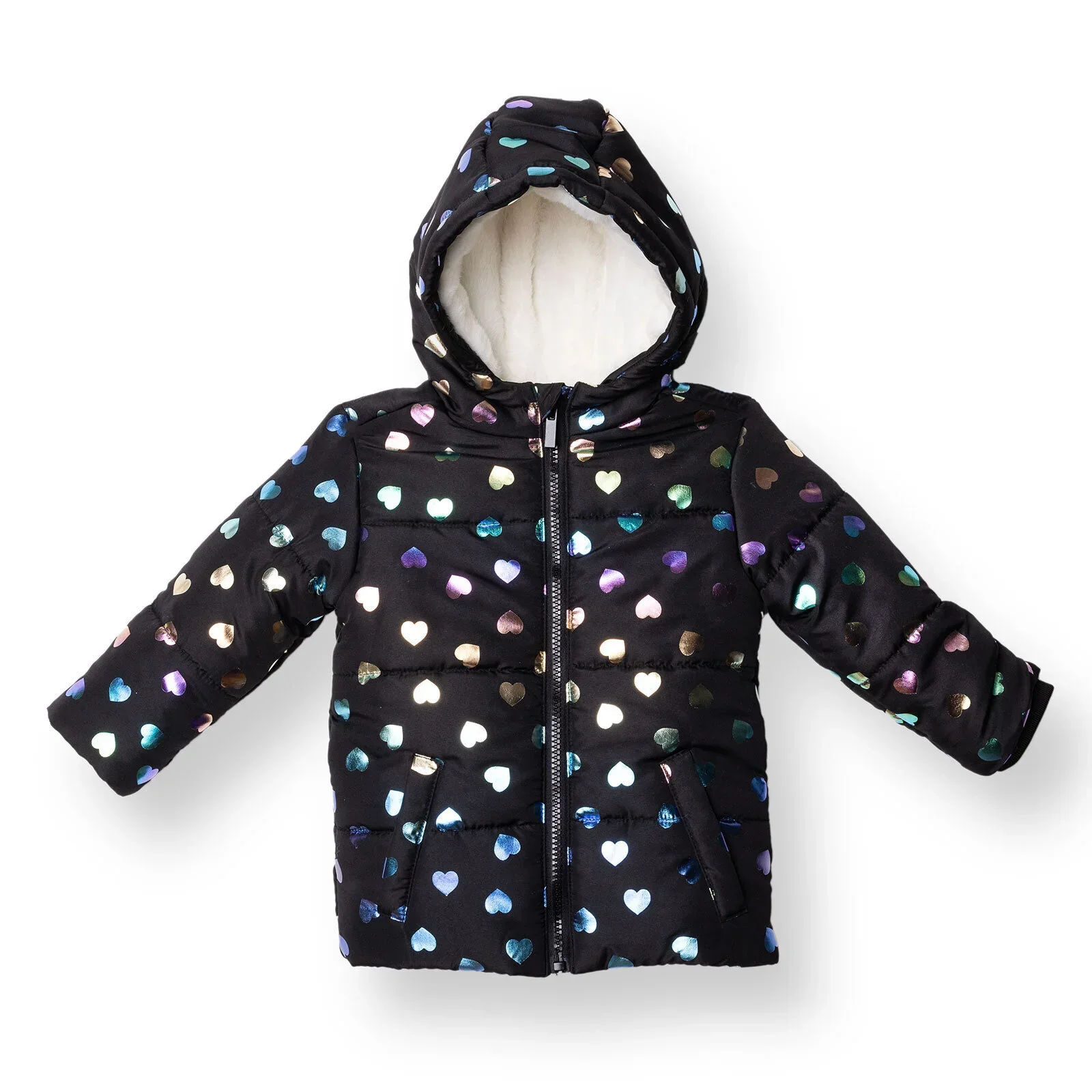 HelloBaby Coat - Black Printed