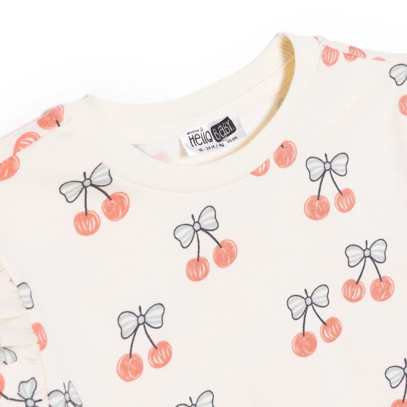 HelloBaby Jogging Set - Ecru Printed - Image 3