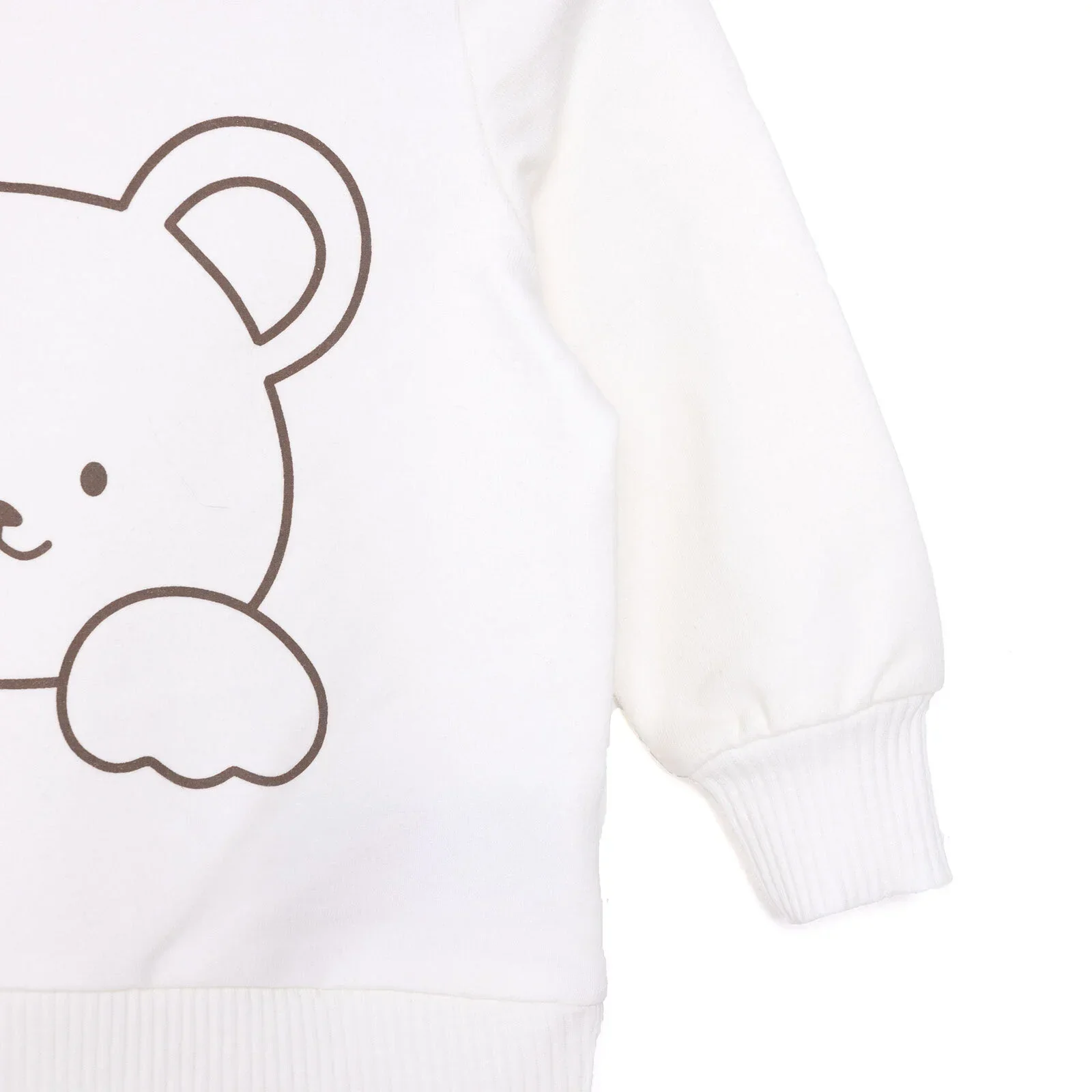 HelloBaby Newborn Girl Cat Printed Sweatshirt - Image 6