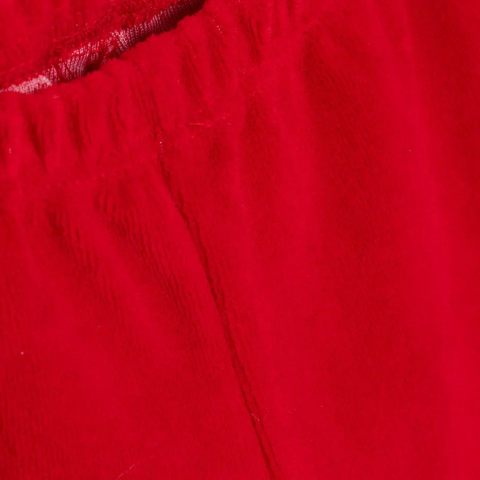 HelloBaby Newborn Velvet Footed Bottom - Red - Image 3