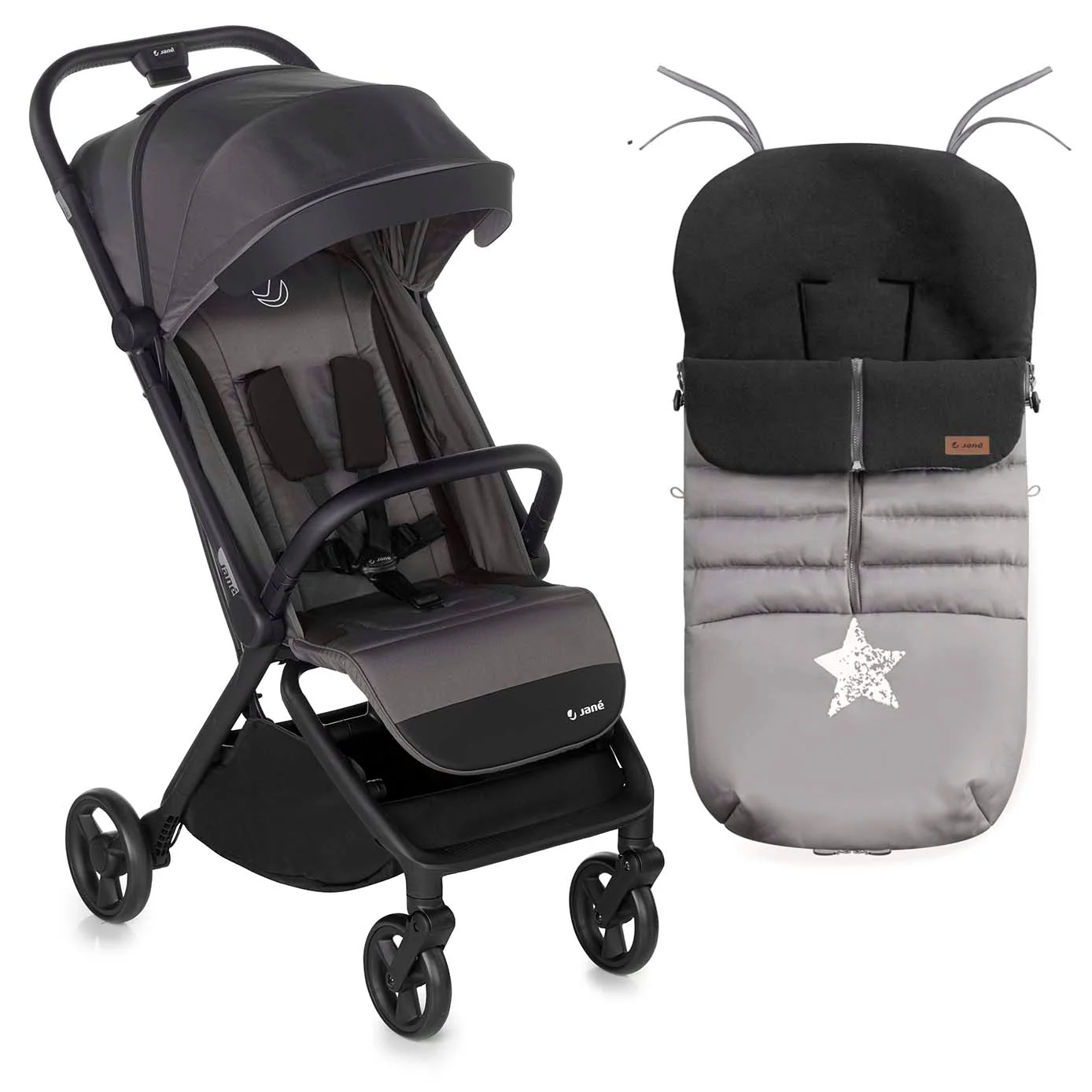 Jane Clap Luxe Pushchair & Footmuff - Image 36