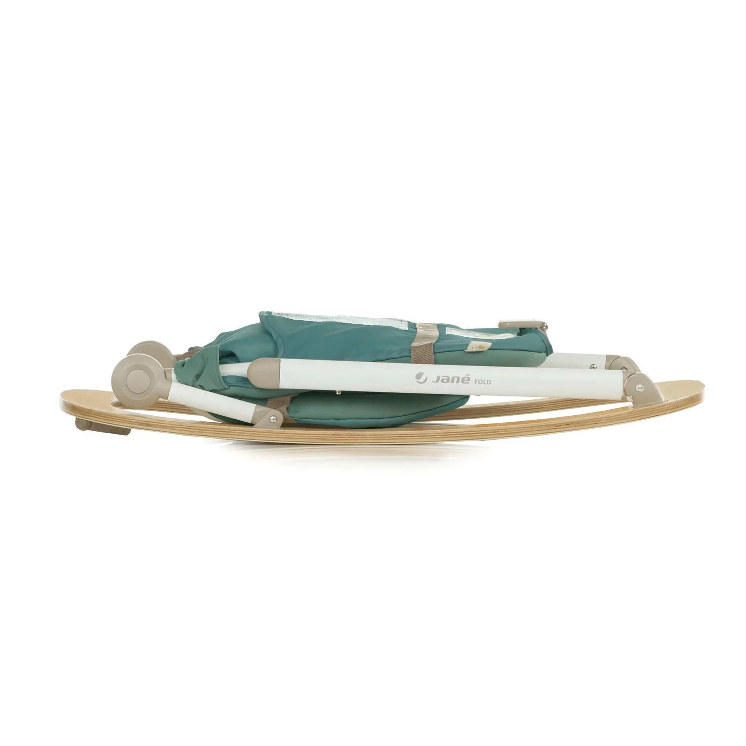Jane Kalm Wooden Hammock – Natural Birch Rocker with Soft Padded Insert, Sesame - Image 5
