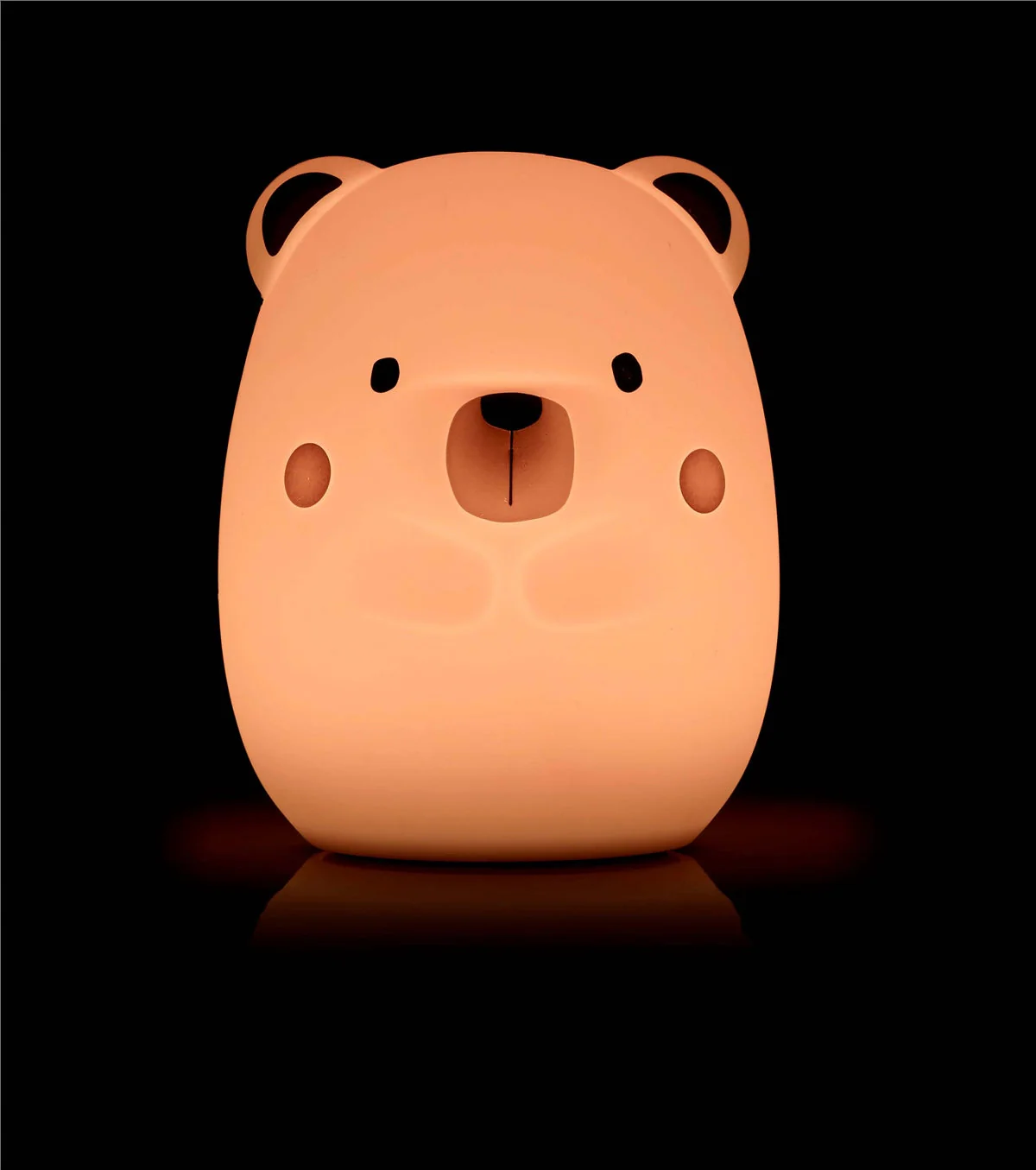 Jane Yum Bear Big Silicone Night Light – Rechargeable, Colour-Changing Sensory Lamp - Image 12