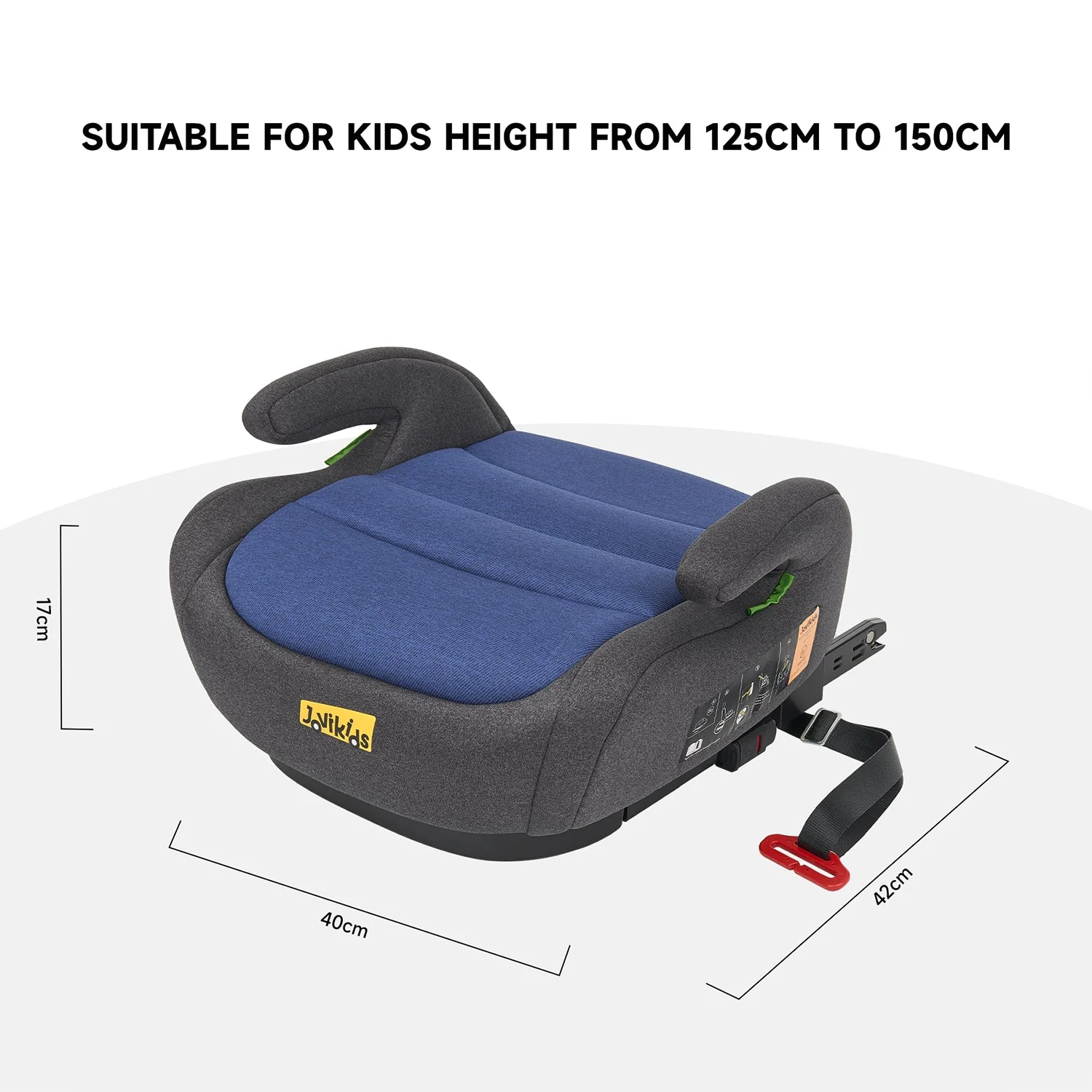Jovikids Ohho Booster Seat - Blue - Image 13