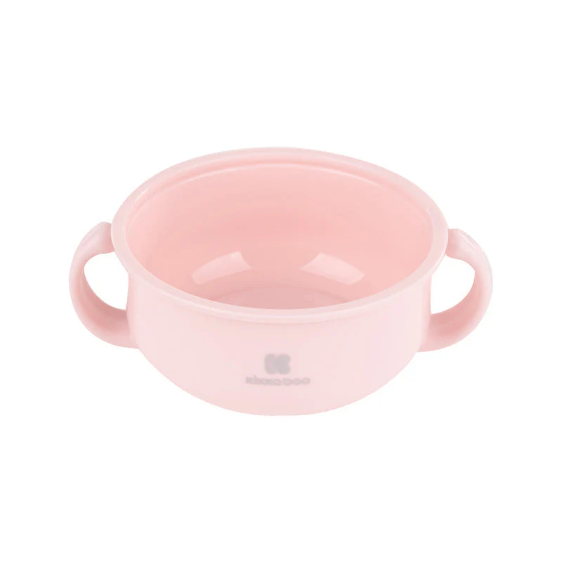 Kikka Boo Snack Bowl 2 In 1 Savanna Pink - Image 3