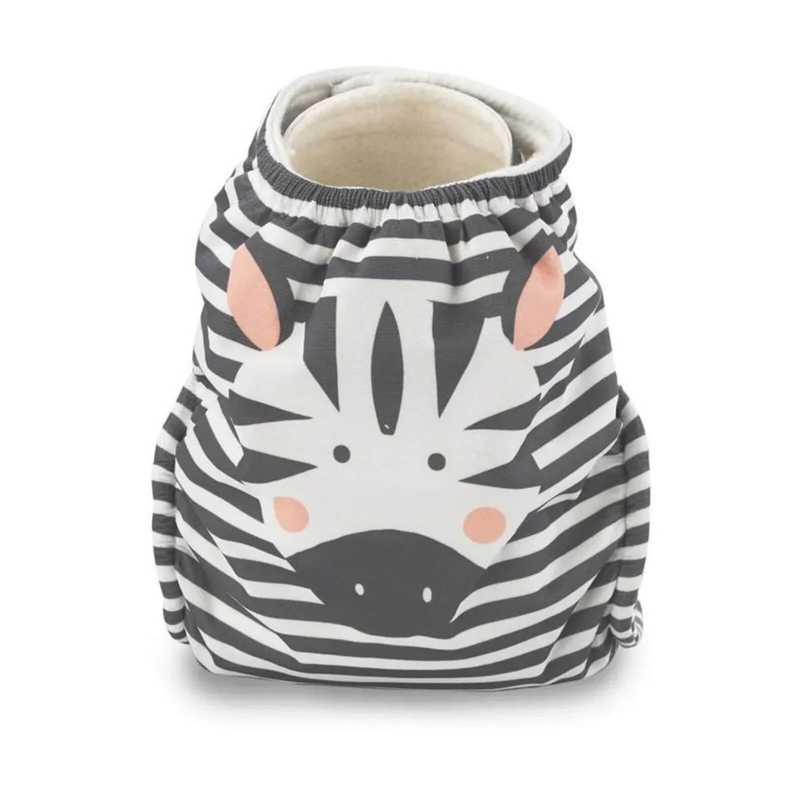 Kit & Kin Reusable Nappy - Zebra - Image 2