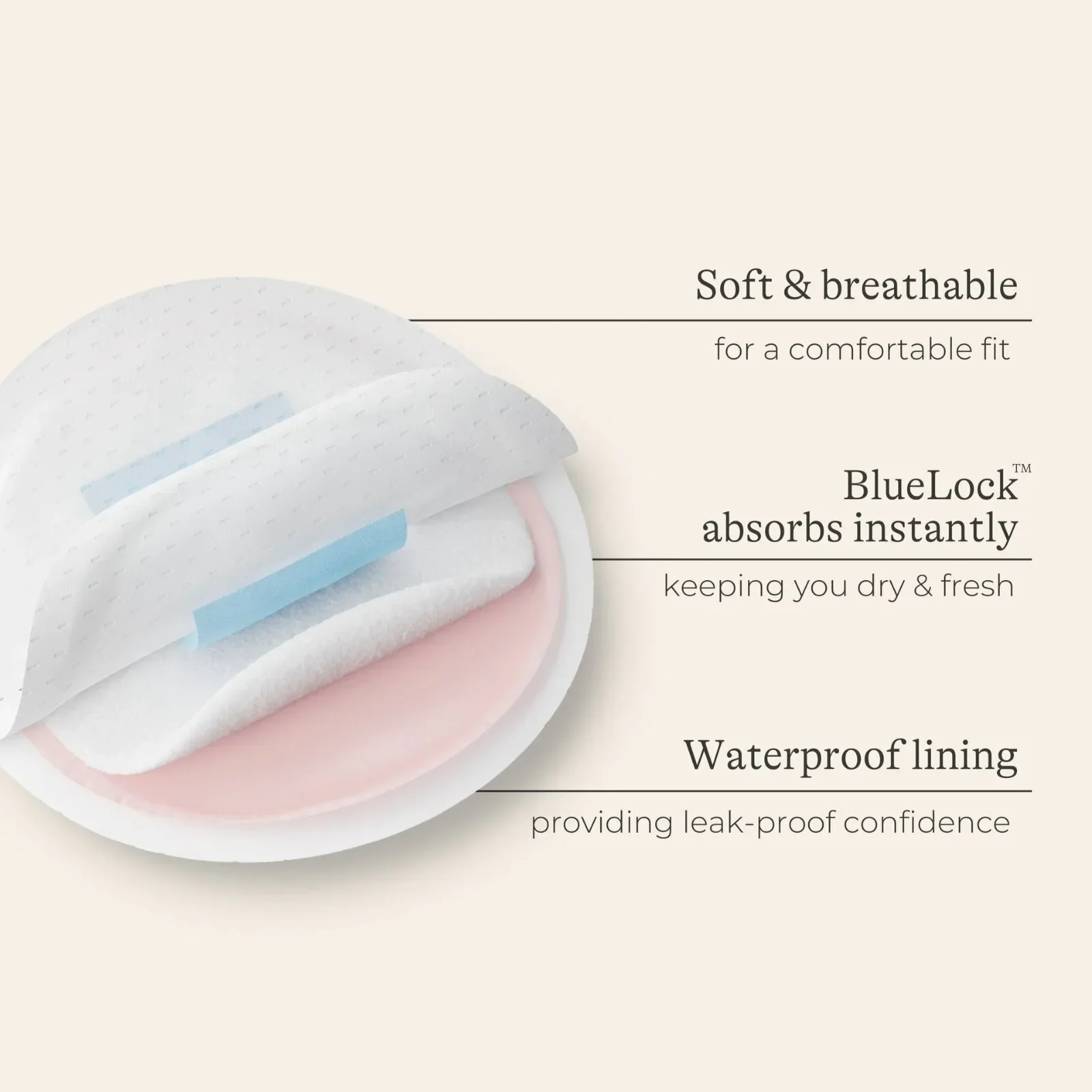 Lansinoh Ultra Thin Stay Dry Nursing Breast Pads 60 pcs - Image 6