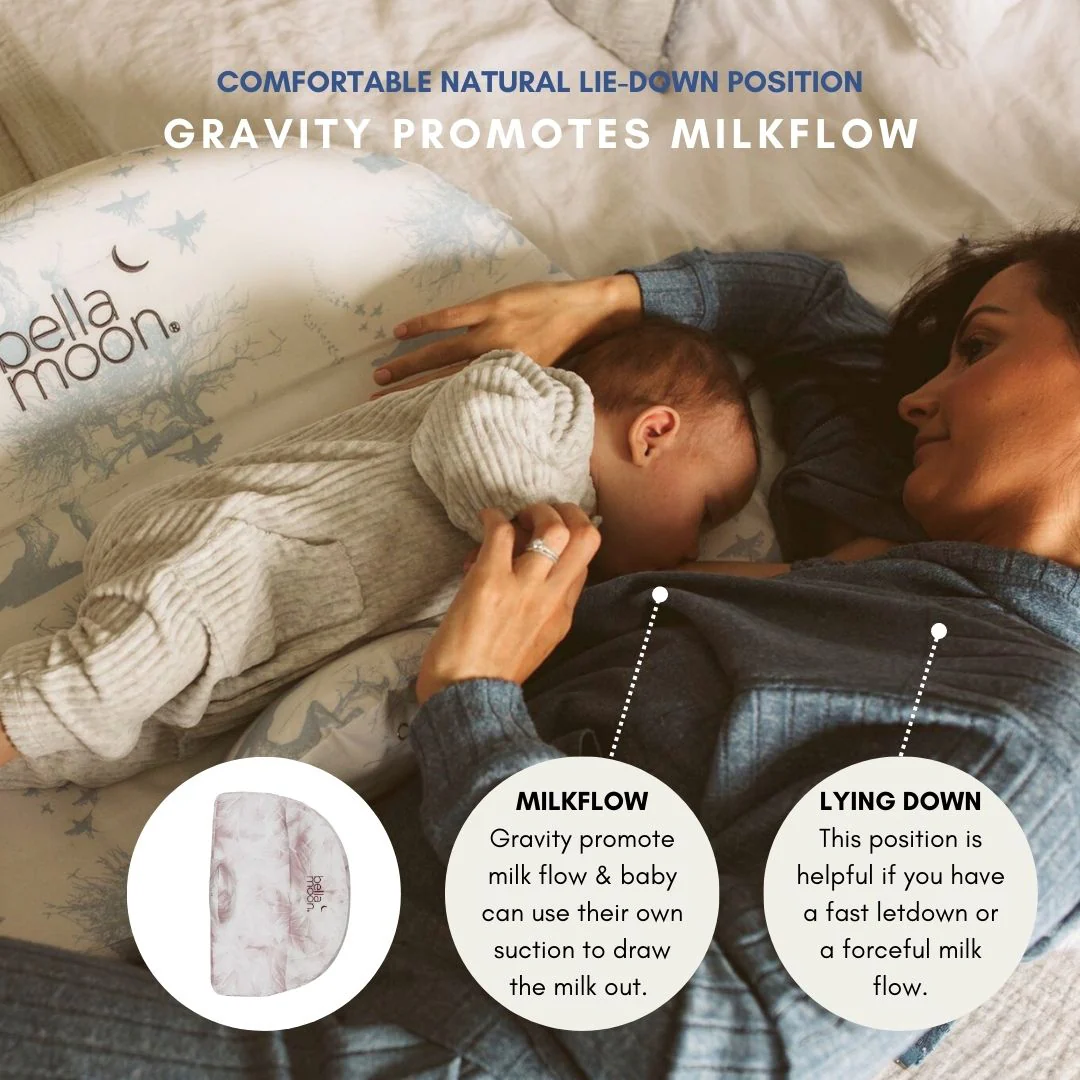 Lie-Down Feeding Pillow - Feather Nest - Image 5
