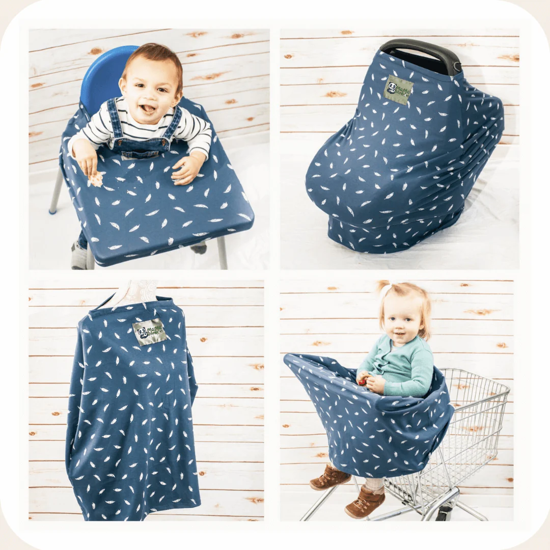 Mama Bamboo Cotton Breastfeeding Cover - Image 14
