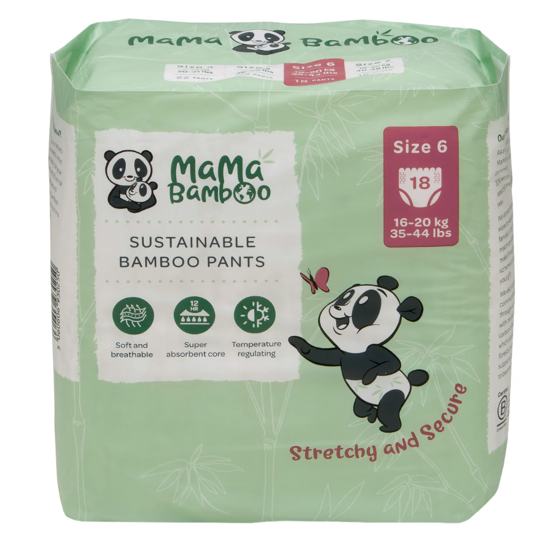Mama Bamboo Sustainable Pull-Up Nappy Pants - Image 8