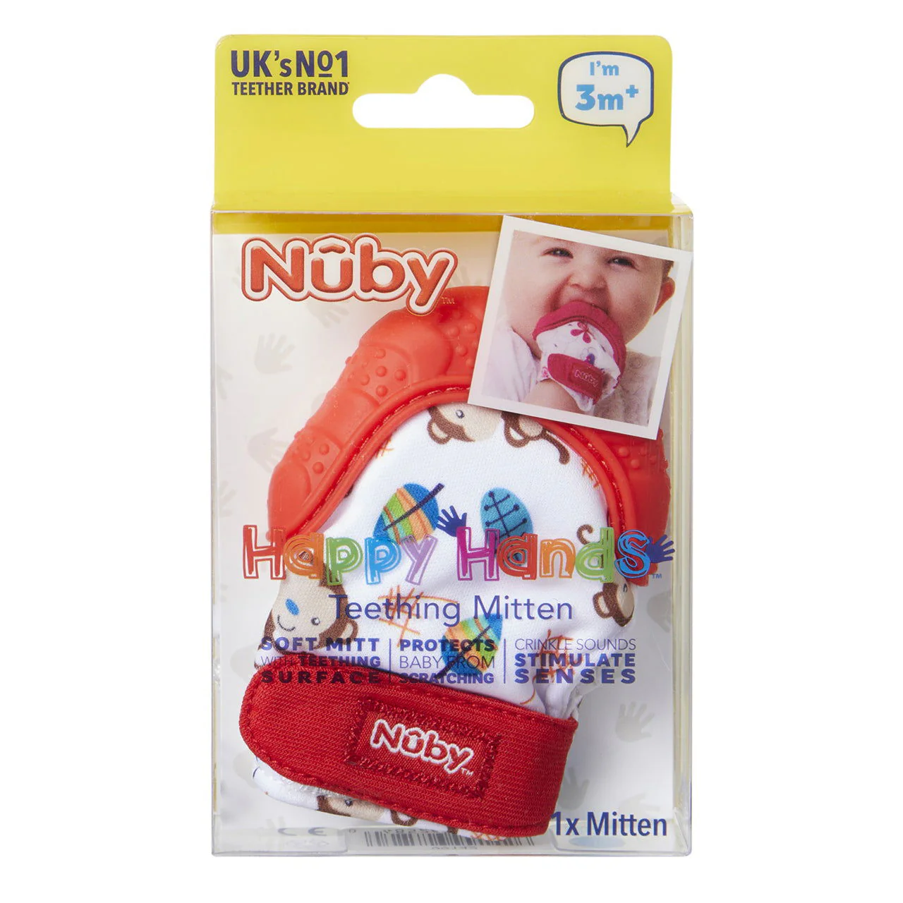 Nuby Teething Mitt - Assorted - Image 4