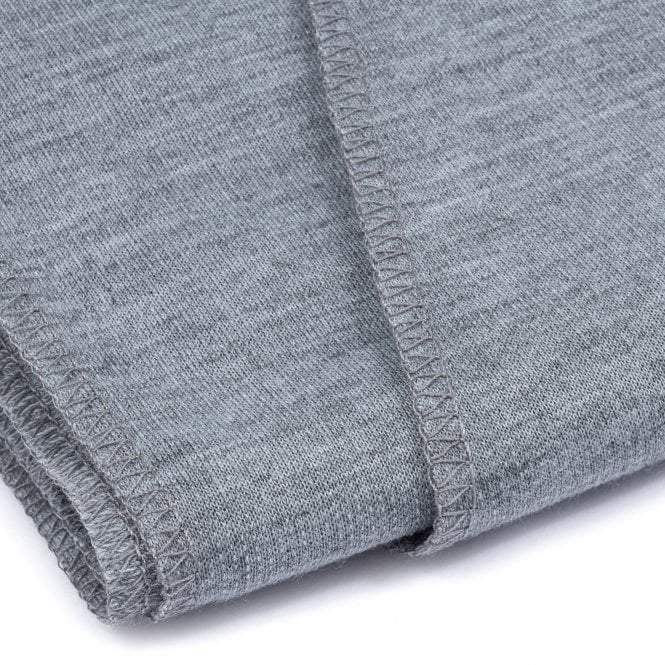Organic Baby Wrap Carrier - Grey Melange - Image 9