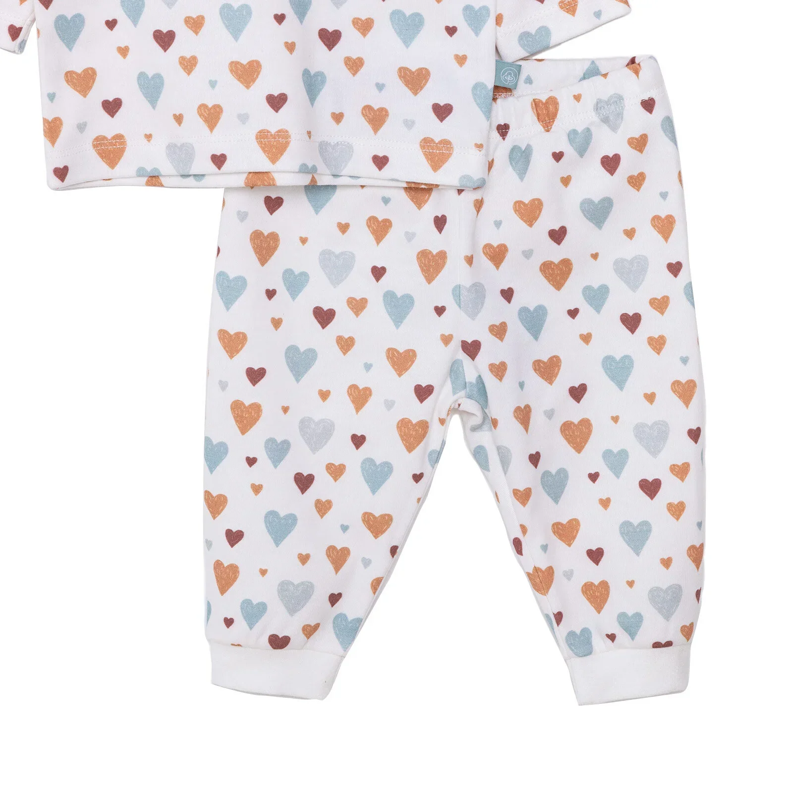 Pambuliq Baby Girl Long Sleeve Pyjamas Set - Beige - Image 4